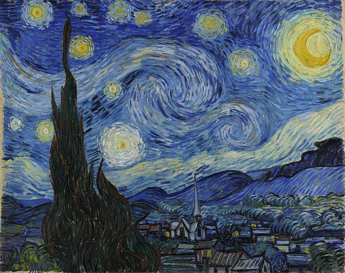 The Starry Night (Vincent Van Gogh)